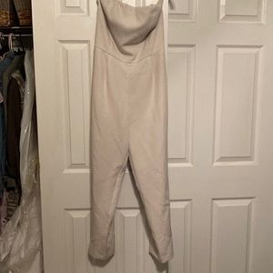Olive Strapless Pants Suit - Express